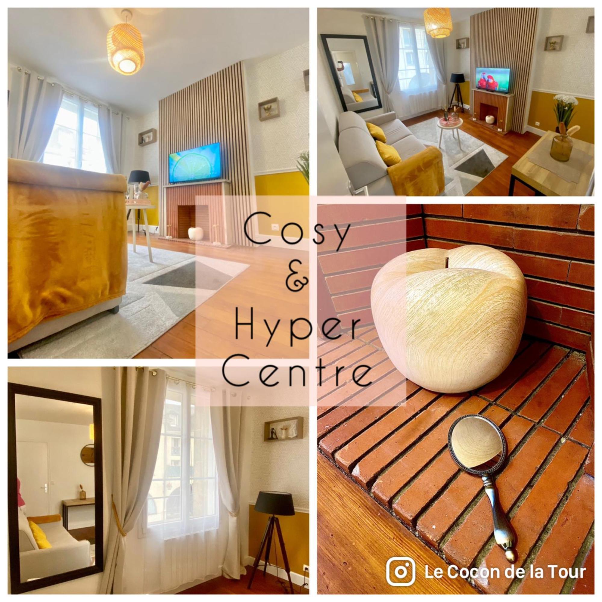 Apartament Le Cocon De La Tour -Vip-Compiegne-Hyper Centre Zewnętrze zdjęcie